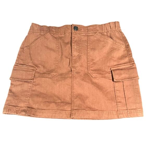 SO khaki cargo mini skirt 9 / 29 gorpcore 90s retro utility grunge Y2K preppy - Picture 2 of 8